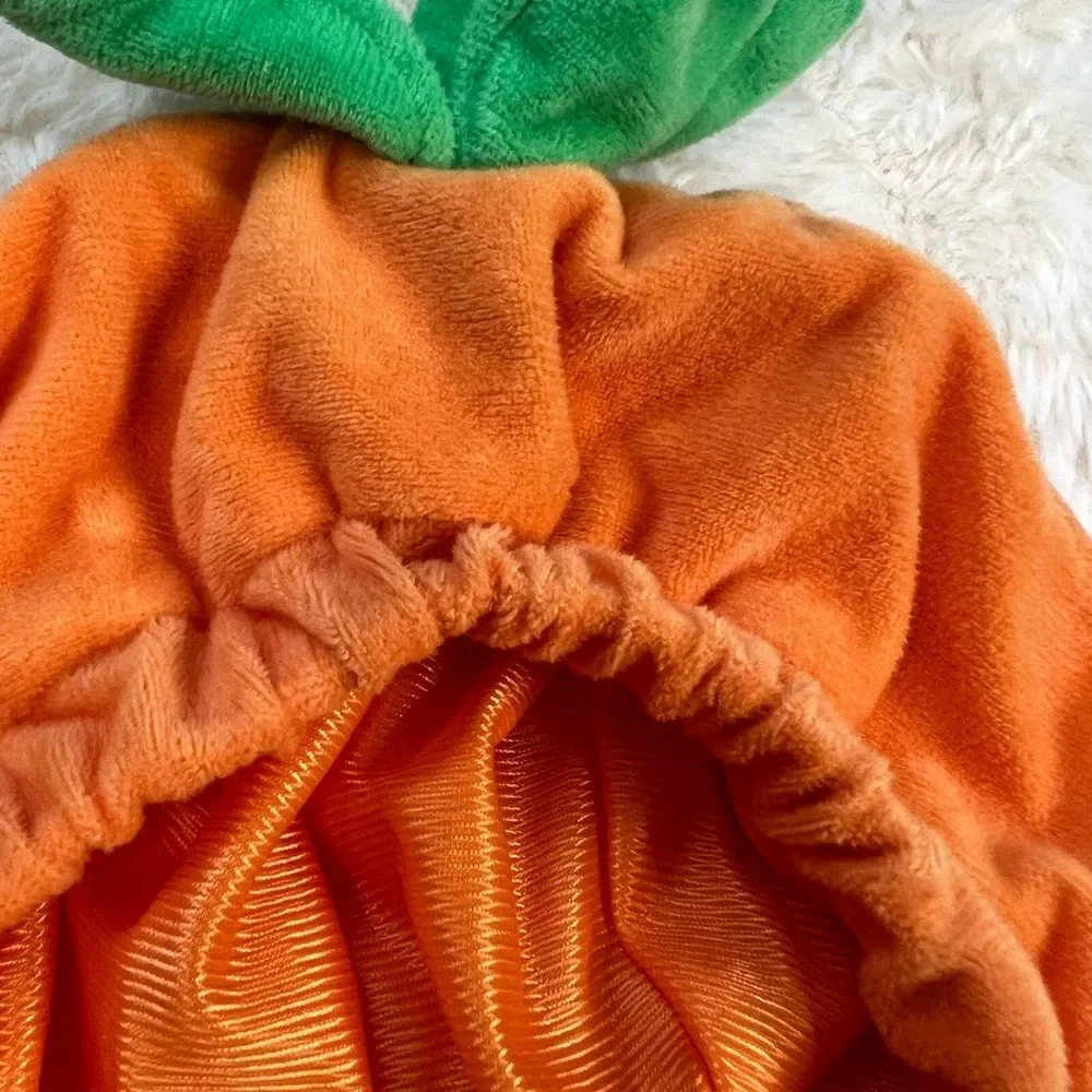 Target Kids' Jack-O'-Lantern Costume - Orange and Green Sz 12 -18 mos